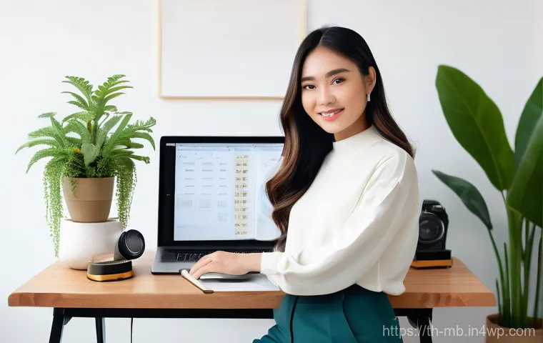 프로페셔널 이미지 구축을 위한 팁 - **Professional Business Meeting:** A confident Thai businesswoman in her mid-30s, dressed in a tailo...