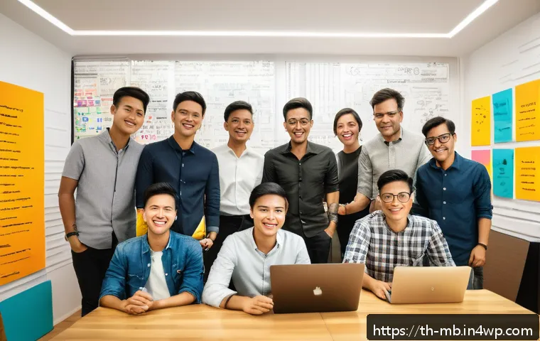명성 구축을 위한 영상 마케팅 - A vibrant and dynamic creative workspace in Bangkok, Thailand, featuring a diverse group of young Th...